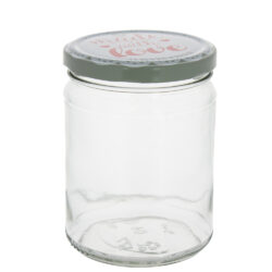 Einmachglas 540 ml, d= 82mm, Made with Love