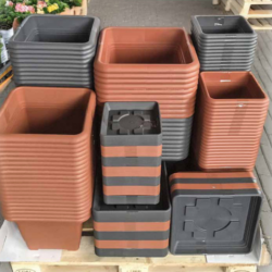 Mischpalette NORA 260 Pflanztöpfe und Untersetzer